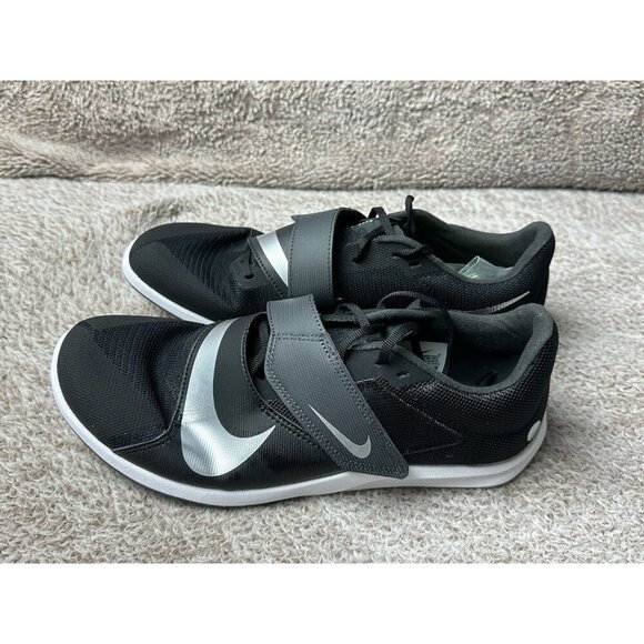 Nike Mens Zoom Rival Jump Black Silver Track Field Shoes Size 9.5 DR2756-001 New main image 12